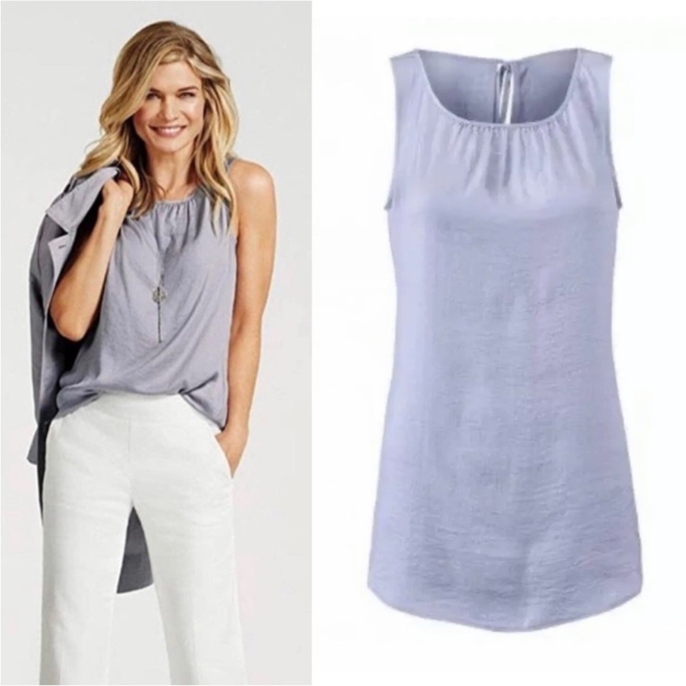 Cabi Mist Top #5363 Silver Lake Tank S